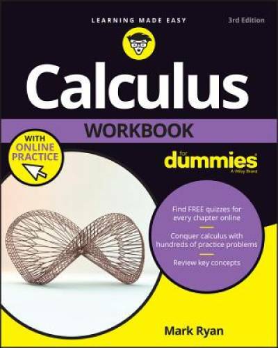 Calculus Workbook For Dummies (For Dummies (Math & Science)) – Paperback – GOOD