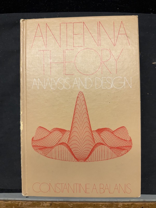 BF122)Antenna theory: Analysis and design (The Harper & Row series in electrical