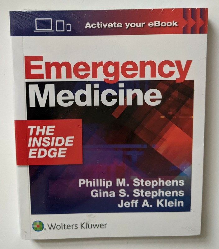 Emergency Medicine The Inside Edge Wolters Kluwer Pocket Size Stephens Klein