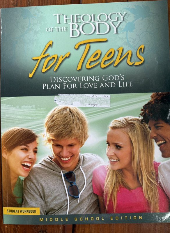 Theology of the Body for Teens Ascension Press Student Workbook (Middle School)