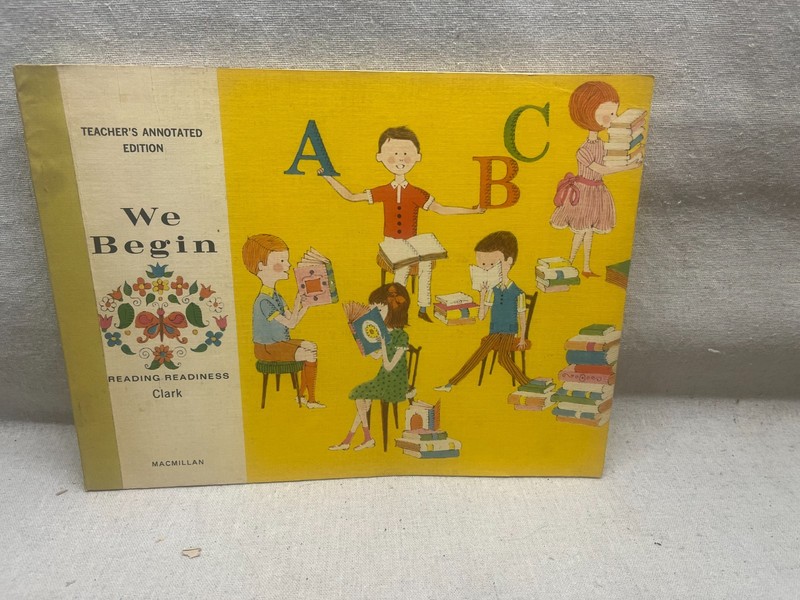 VTG 1965-66 «We Begin» Reading Readiness Teacher Ed Macmillan