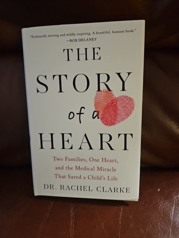THE STORY OF A HEART DR. RACHEL CLARKE HC DJ NEW