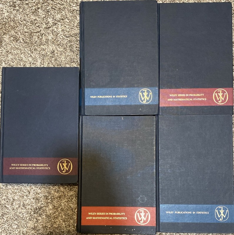 Lot Of Five (5) John Wiley Publication Books. Please Read Description For Info gallery