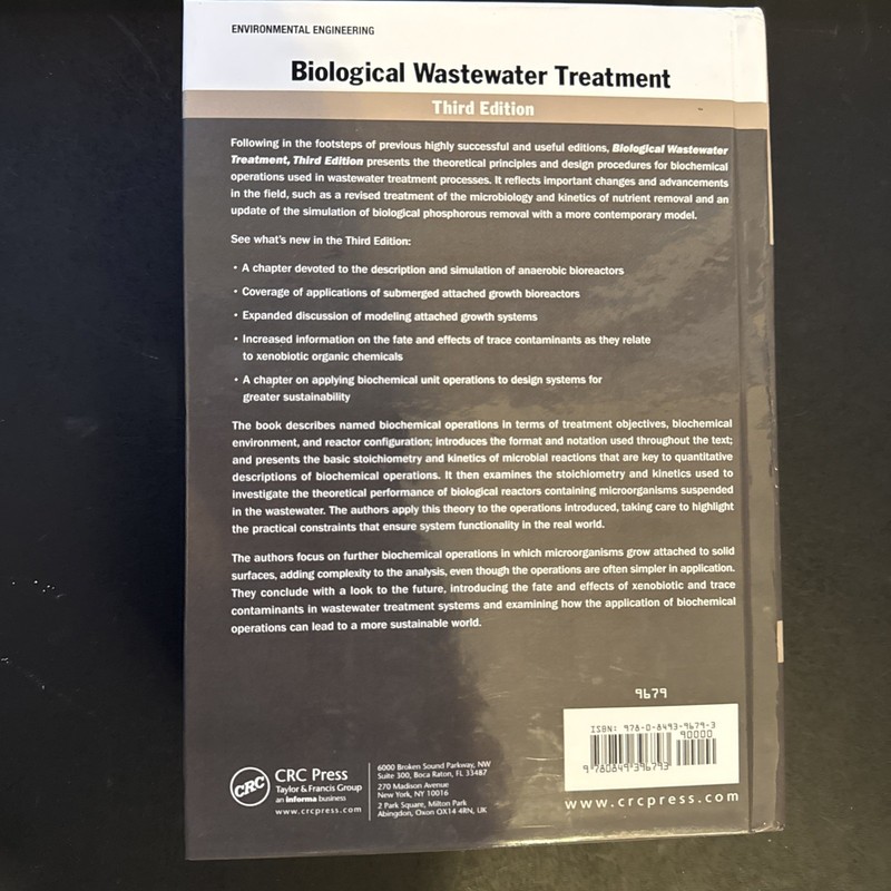 Biological Wastewater Treatment by Jr. Grady C.P. Leslie, Nancy G. Love, Carlos gallery