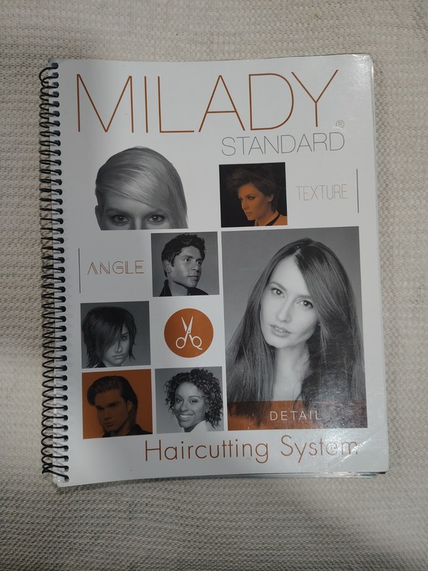 Milady Standard Haircutting System, Spiral bound Version Milady spiral_bound…