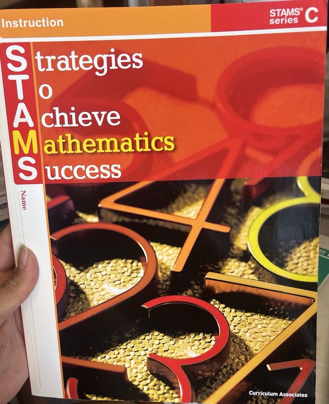 Strategies To Achieve Math Success, Series C Curriculum Associates 2010