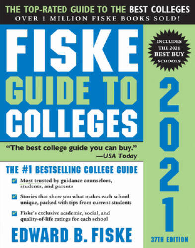Fiske Guide to Colleges 2021 – Paperback By Fiske, Edward – GOOD