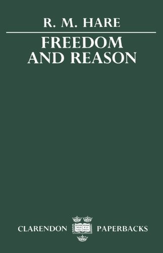 Freedom and Reason by Hare, Richard Mervyn Paperback Book The Fast Free Shipping