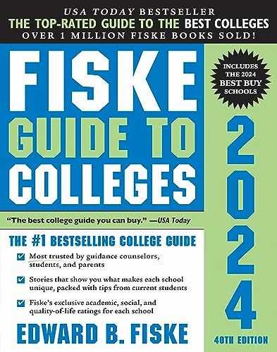 Fiske Guide to Colleges 2024 – Paperback, by Fiske Edward B – Very Good j