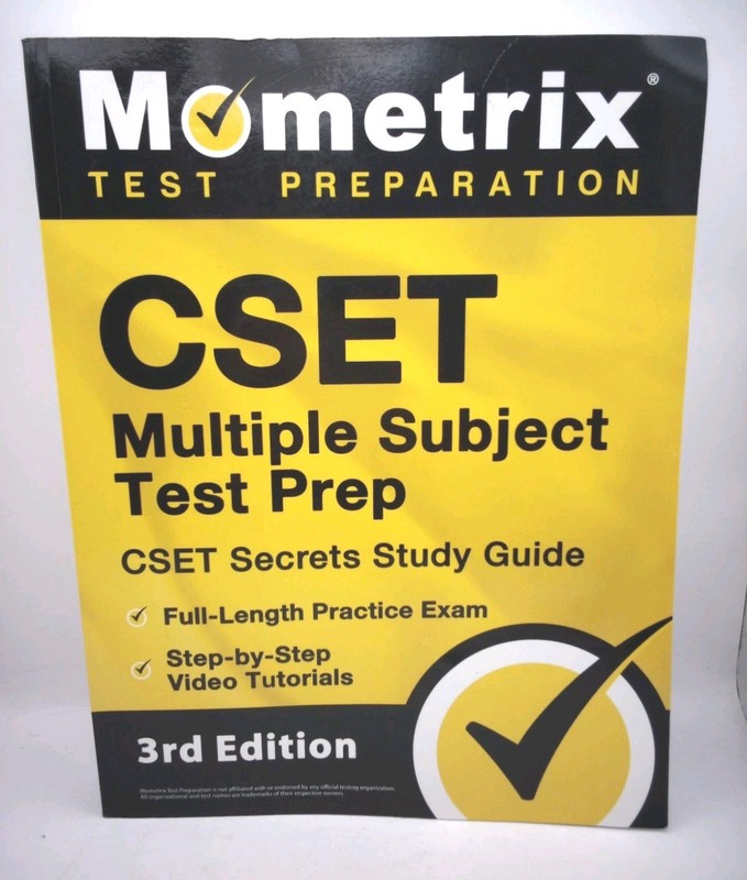 CSET Multiple Subject Test Prep: CSET Secrets Study Guide, Full-Length Pr