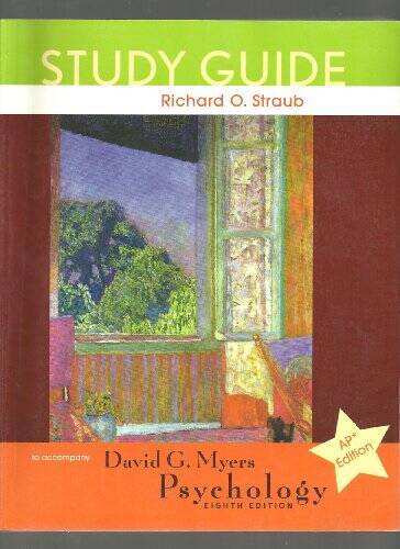 Psychology Ap Study Guide – Paperback By Meyers, David G. – GOOD