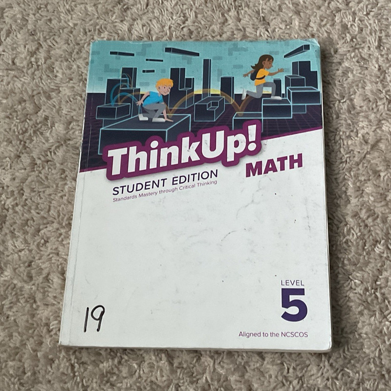Curriculum Associates ThinkUp! Math Student Edition Level 5 Paperback