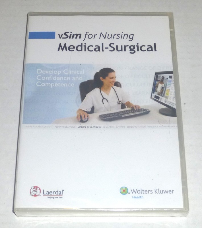 vSim For Nursing Medical-Surgical Access Code Card Wolters Kluwer Health READ