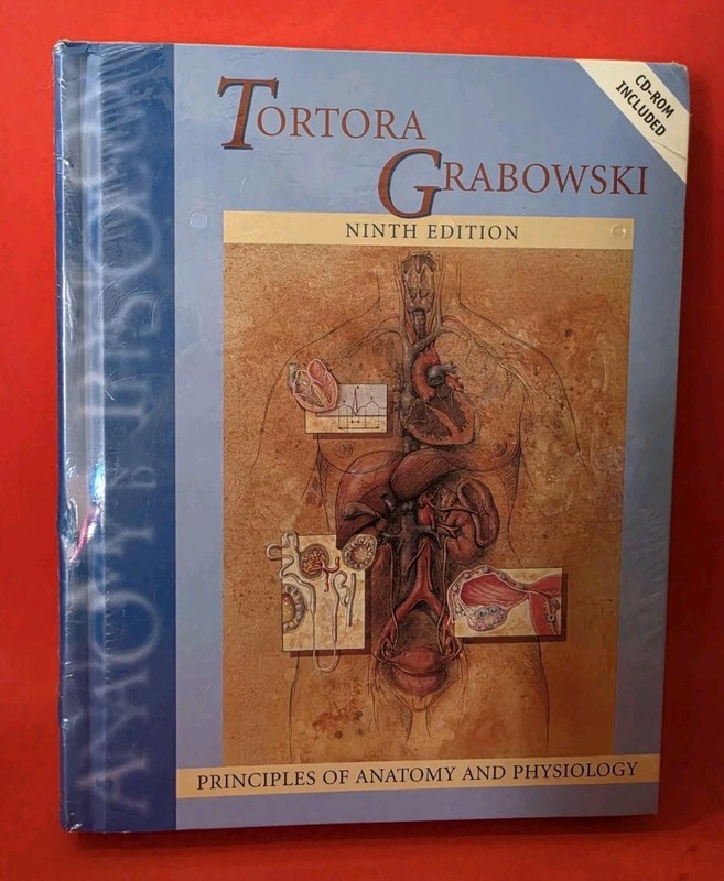 NEW SEALED Principles Of Anatomy & Physiology – 9th Edition – Tortora Grabowski