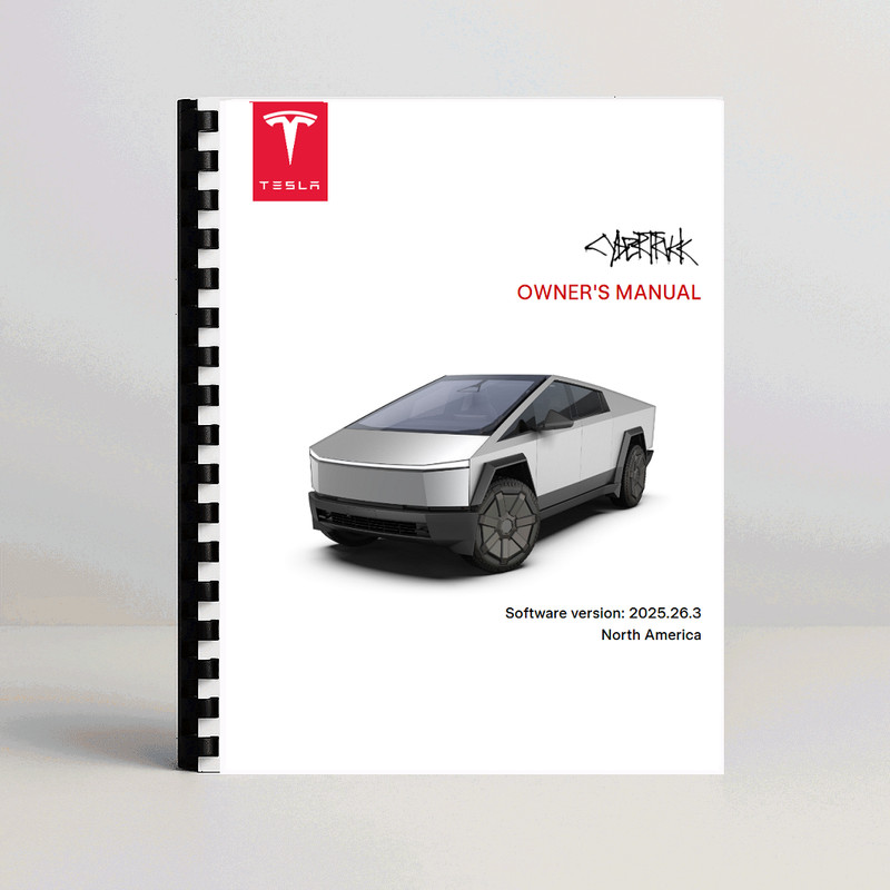 Tesla Cybertruck Owner’s Manual