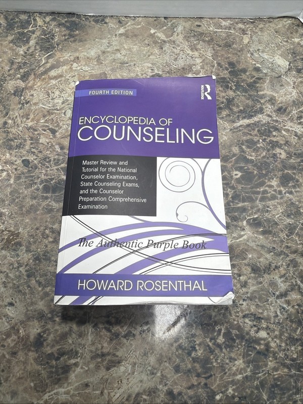 Routledge Encyclopedia of Counseling Fourth Edition by Howard Rosenthal