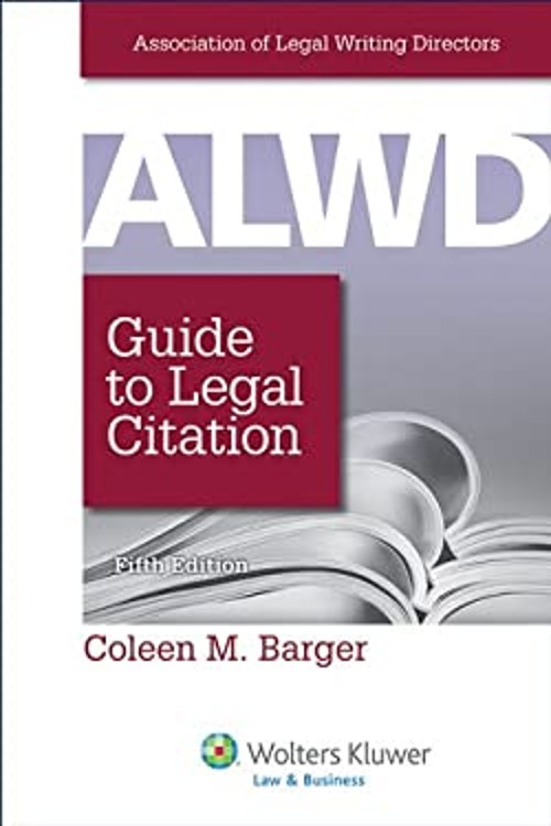 ALWD Guide to Legal Citation Spiral