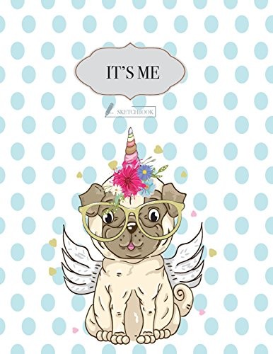 SKETCH BOOK: IT’S ME WITH UNIDOG COVER (8.5 X 11) INCHES By Char Story BRAND NEW