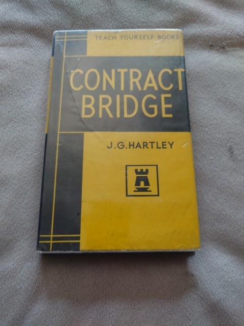 Teach Yourself Contact Bridge Card Game Book By J. G. Hartley