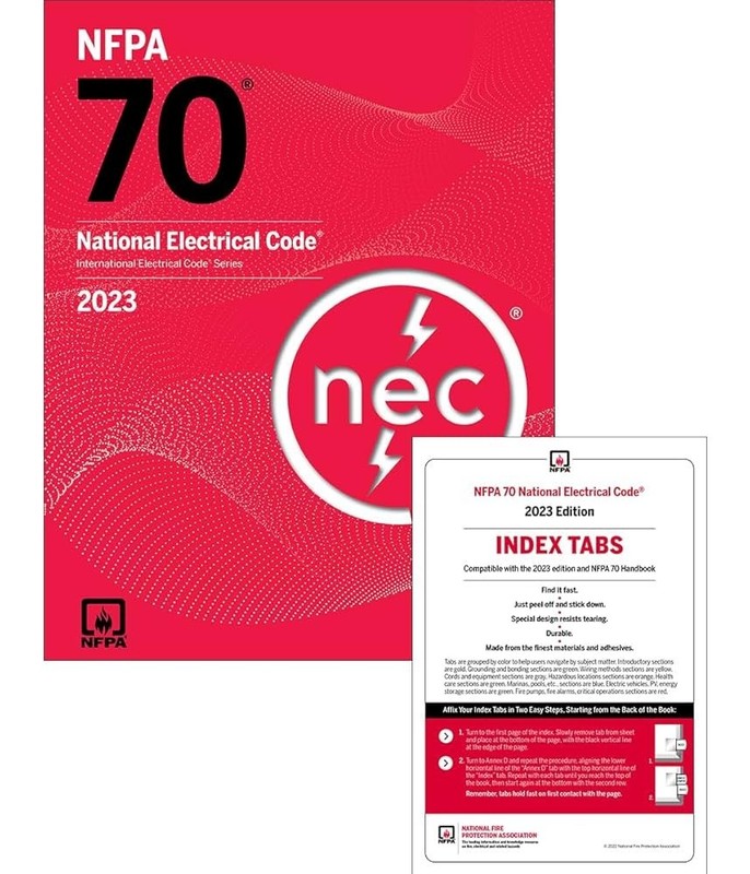 NFPA 70 National Electrical Code Spiral 2023 With Tabs NEC Code Book (US STOCK) gallery