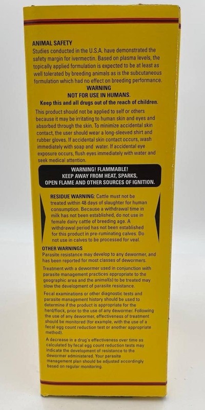 Ivermect 1000 mL Pour-On - Safe and Fast Treatment for Cattle Parasites gallery