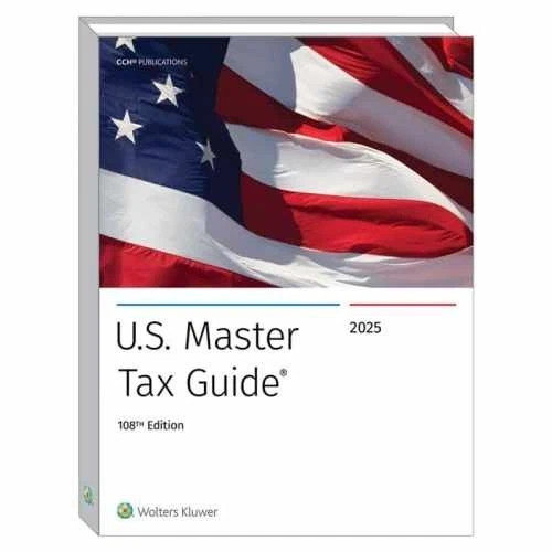 U.S. Master Tax Guide® (2025) - Paperback, by Wolters Kluwer US - Very Good