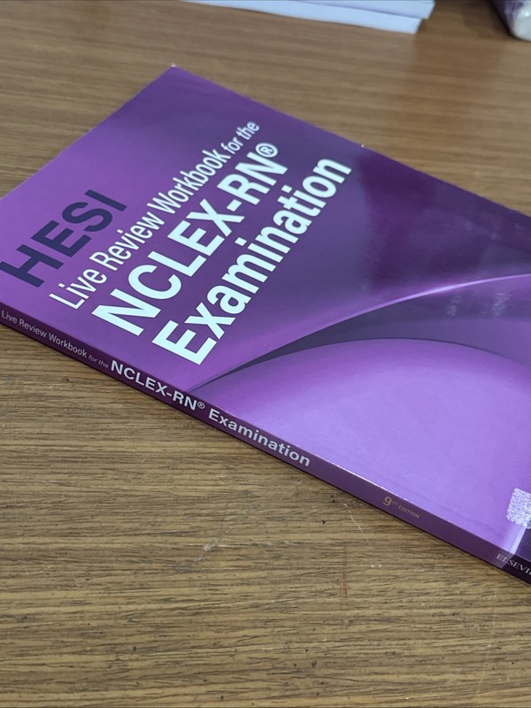 HESI Live Review Wkbk for the NCLEX-RN Examination 9th Ed 2025 UNUSSD/NO WRITING gallery