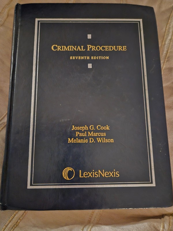 Lexis-Nexis Law School CRIMINAL PROCEDURE Seventh Ed HC