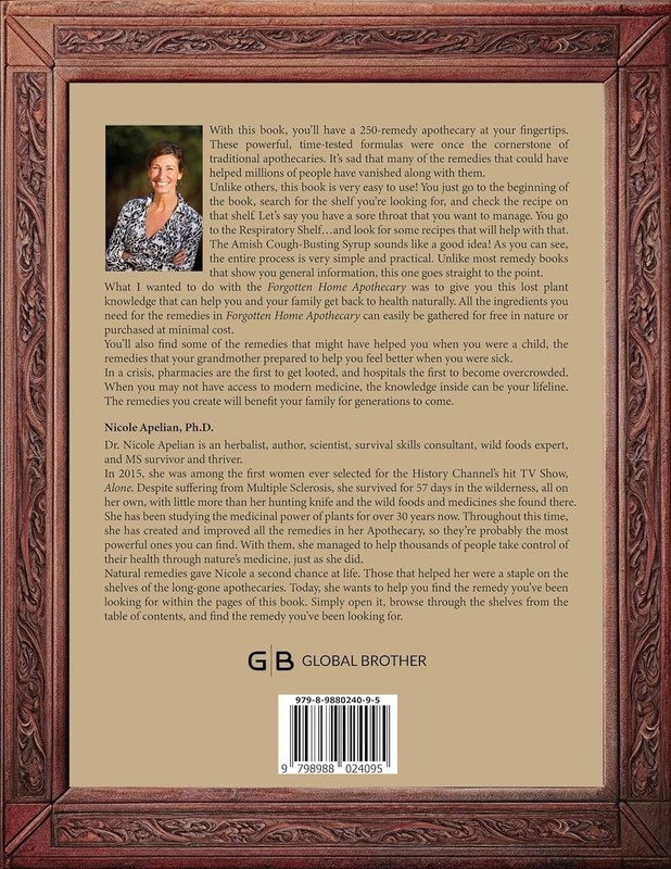 Forgotten Home Apothecary (paperback with color pictures) gallery