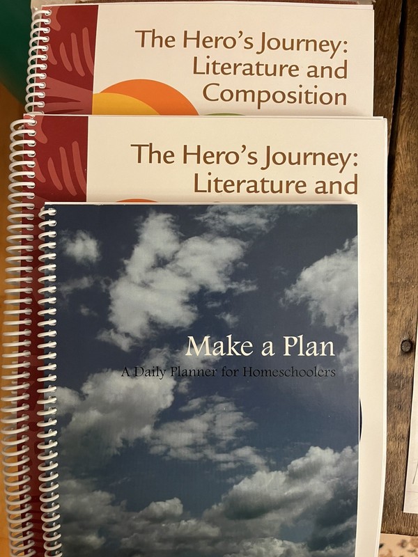 Oak Meadow grade 9 English The Hero’s Journey- Teacher/Student & bonus planner