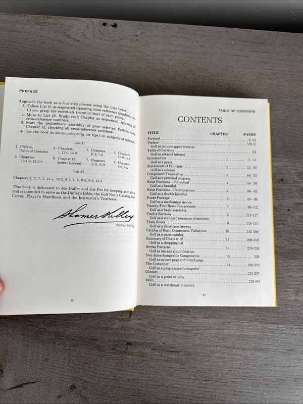 The Golfing Machine Homer Kelley 1982 Geometric Golf Instruction Star System gallery