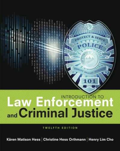 Introduction to Law Enforcement – Paperback, by Hess Kären; Hess – Acceptable