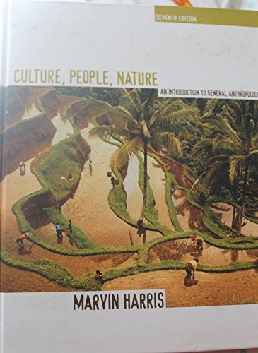 Culture, People, Nature: An Introduc…, Harris, Marvin