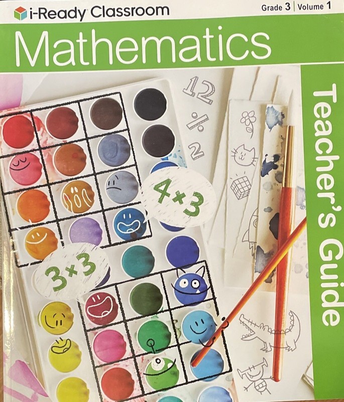 Curriculum Associates i-Ready Classroom Mathematics Grade 3 Teacher 2 Volumes
