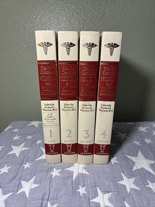 The New Complete Medical and Health Encyclopedia Volume 1-4 (Published In 2000)