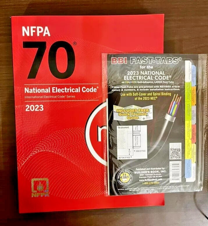 NFPA 70 National Electrical Code NEC 2023 Edition PB + BBI Fast Tab USA USPS gallery