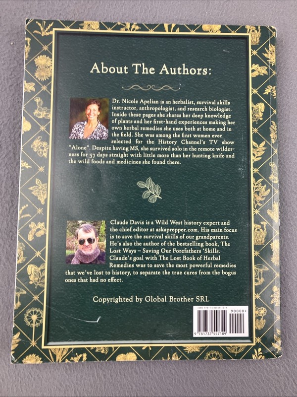 The Lost Book of Herbal Remedies (paperback with color pictures) Herbs Recipes gallery