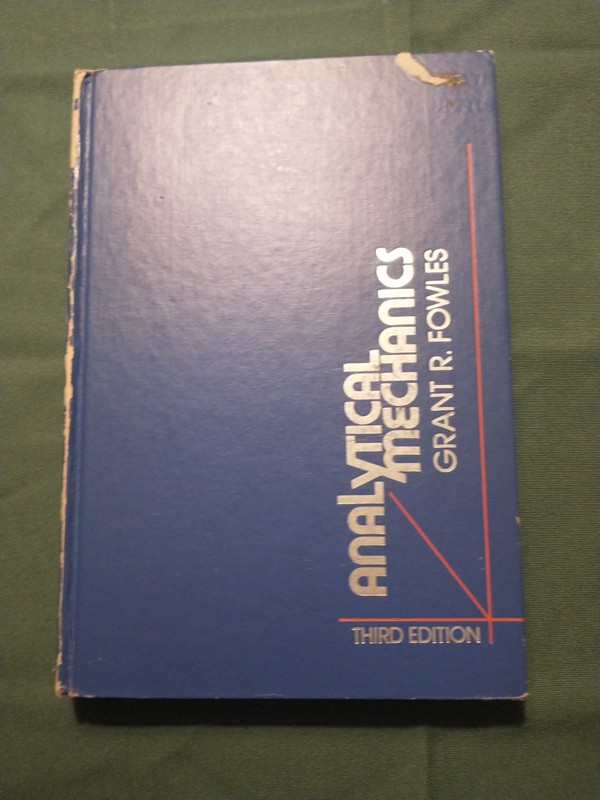 Analytical Mechanics by Grant R. Fowles (1977, Hardcover)
