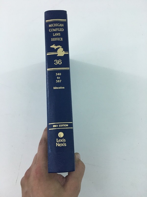 Michigan Compiled Laws Service - LexisNexis (2001, Hardcover, Volume 36) gallery