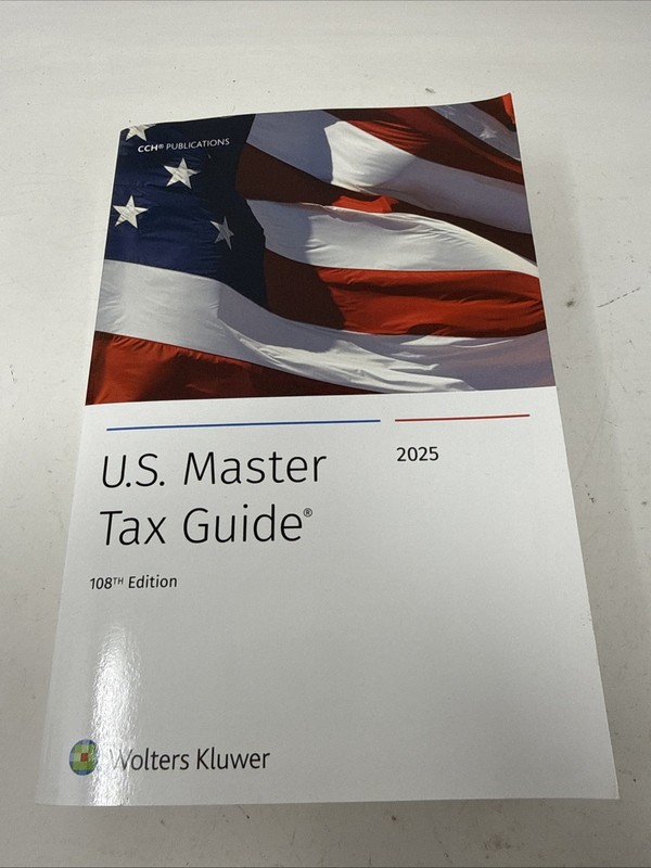 U.S. Master Tax Guide® (2025) - 108th Ed. Paperback, by Wolters Kluwer