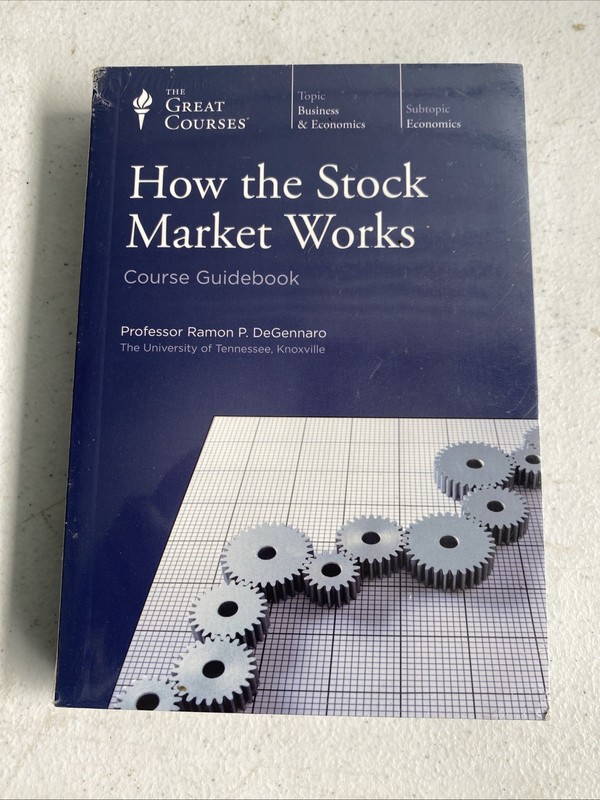 How the Stock Market Works by Ramon P. DeGennaro (2014, DVD)