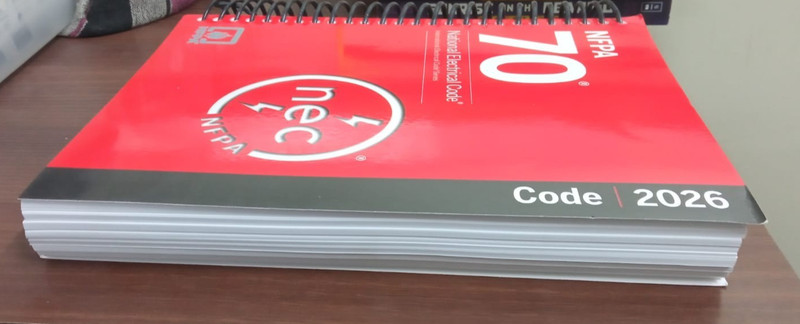 NFPA 70, National Electrical Code (NEC) 2026 spiral + index tab gallery
