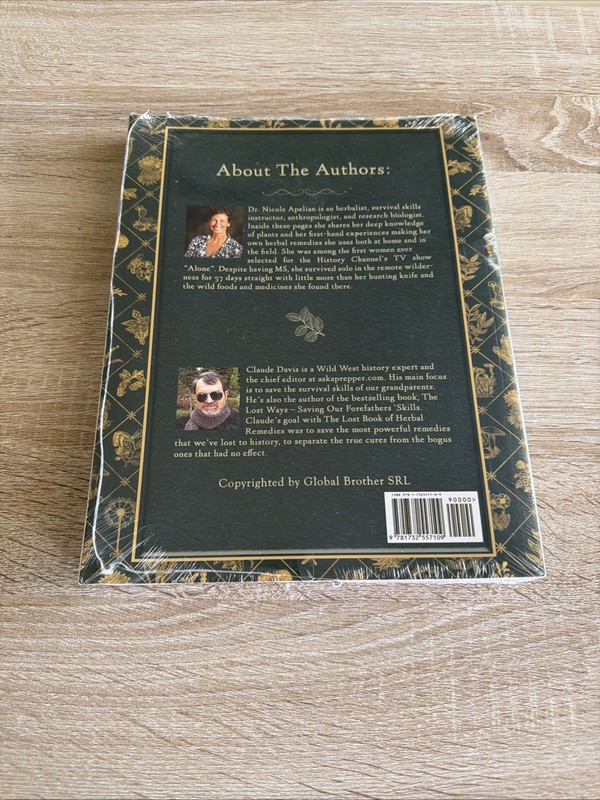 NEW SEALED The Lost Book of Herbal Remedies (paperback with color pictures) gallery