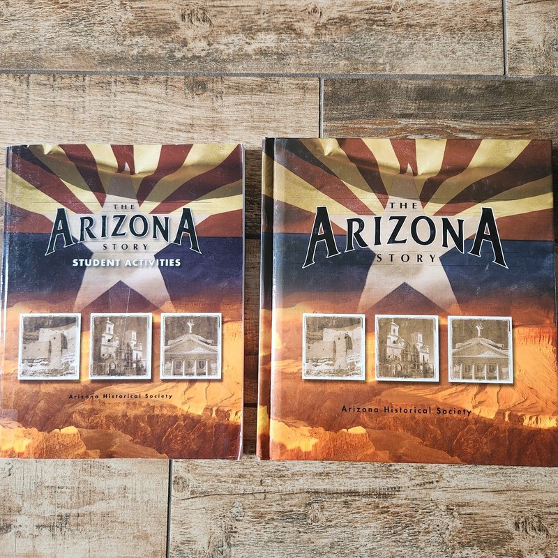 The Arizona Story Historical Hardcover Textbook & Student Activities Homeschool