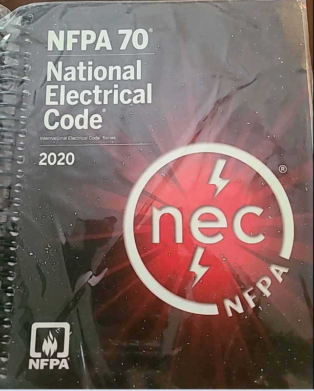 NFPA 70 NEC 2020 National Electrical Code by NFPA (2020, Spiral bound) gallery