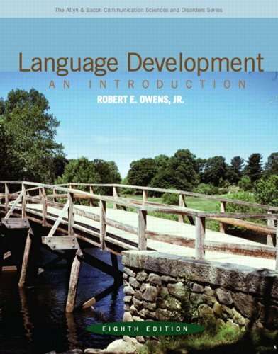 Language Development An Introduction by Robert Owens