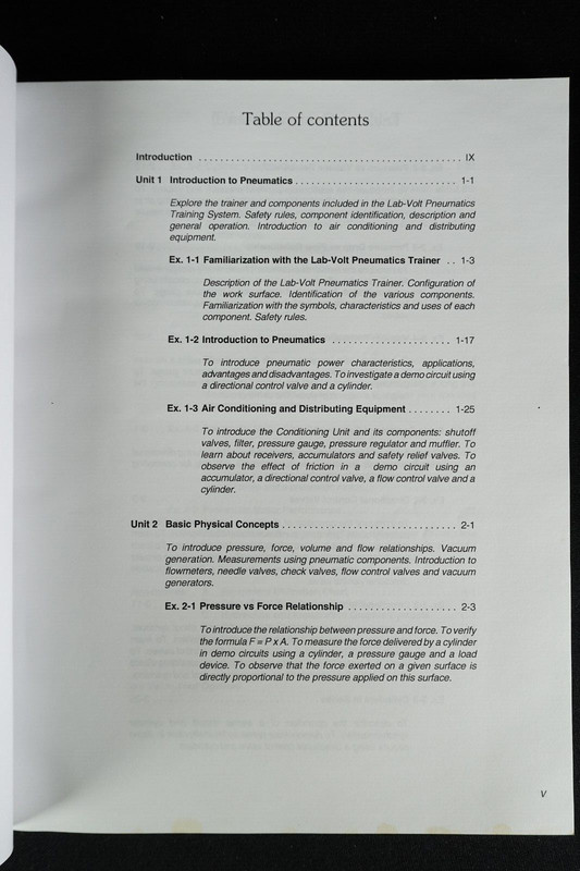 Pair 2000 Lab-Volt Fluid Power Books Pneumatics Fundamentals Hydraulics II & III gallery