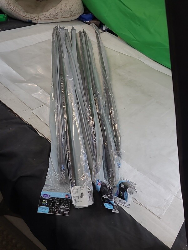 Kenney Carlisle 48″To 75″- 5/8 In. Spring Tension Rod-Chocolate KN621-LOT OF 8