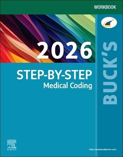 BUCK'S WORKBOOK FOR STEP-BY-STEP MEDICAL CODING, 2026 EDITION BY Elsevier
