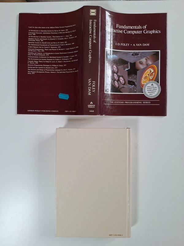 FUNDAMENTALS OF INTERACTIVE COMPUTER GRAPHICS (Foley/Van Dam) - 1984 - Hardback gallery